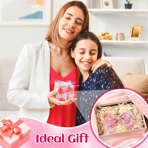 keychain القوس اللامع الصغير لـ Audlt Bowknot Women Girl Backpack Bag Bag Charm Cheer Geam Geam in Saudi Arabia