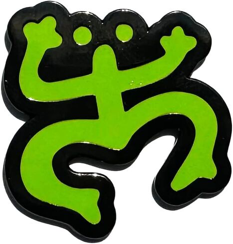 El Coqui Puerto Rico Frog Boricua Enamel Pins for Backpacks, Hats, Lapels, Bags or Jackets with 2 Rubber Pin Backs in Saudi Arabia