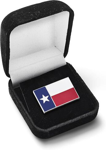 Texas Lone Star USA Flag Pin Barge Monamel Frain Pin مع دعم مغناطيسي للسترة ، حقيبة الظهر ، النصب التذكاري ، الملابس ، حقيبة ، قميص - وطني - روديو in Saudi Arabia