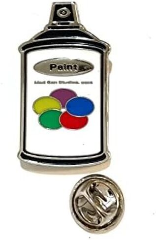 Artist Style Street Art Inspired Lapel Pin Clothing Accessory Use on jackets Shirts hats Backpacks and more in Saudi Arabia