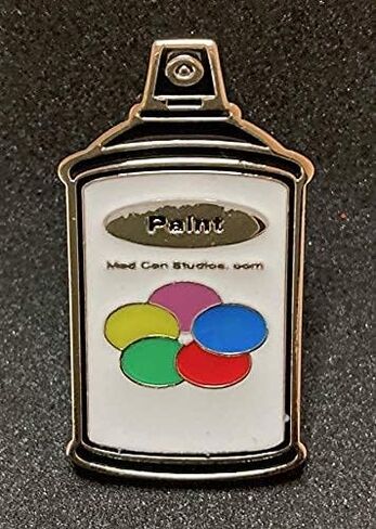 Artist Style Street Art Inspired Lapel Pin Clothing Accessory Use on jackets Shirts hats Backpacks and more in Saudi Arabia