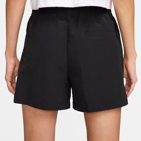 Nike Sportswear Everything Wovens Women's Mid-Rise 5" Shorts (Black/White, FV6622-010) Size Small in Saudi Arabia