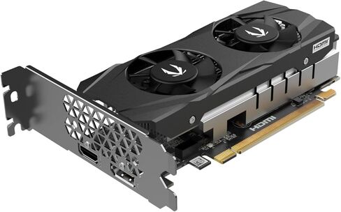 ZOTAC Gaming GeForce RTX 3050 6GB GDDR6 Solo 96-bit 14 Gbps PCIE 4.0 Super Compact Gaming Graphics Card, ZT-A30510G-10L in Kuwait