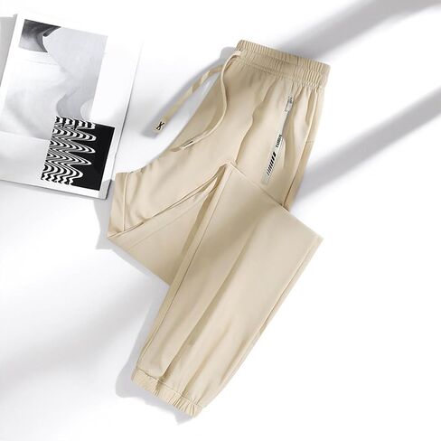 سروال Senistyle for Women Ice Silk Ultra Strend Predable Pant Quick Drying Stretch Struck Prouters أكثر من 50 in Kuwait