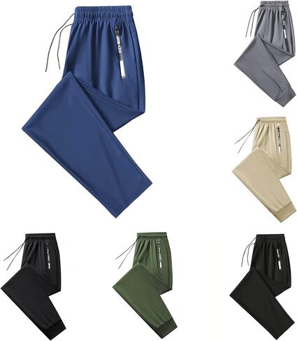 سروال Senistyle for Women Ice Silk Ultra Strend Predable Pant Quick Drying Stretch Struck Prouters أكثر من 50 in Kuwait