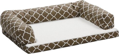 Midwest Homes for Pets BS3654T-FGR Bolstered Orthopaedic Dog Sofa, Extra Large in Kuwait