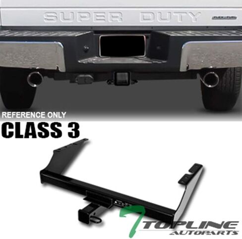 7422447216210 متوافق مع 1999-2016 Ford F250 / F350 Superduty Class 3 III Black 2 "TREATIVER TRAINT in Saudi Arabia
