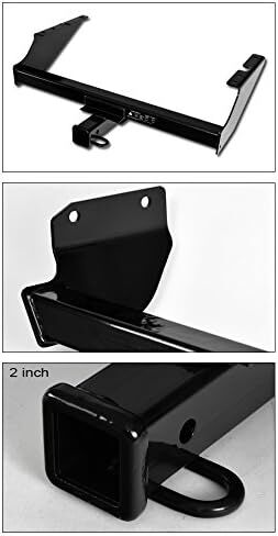 7422447216210 متوافق مع 1999-2016 Ford F250 / F350 Superduty Class 3 III Black 2 "TREATIVER TRAINT in Saudi Arabia