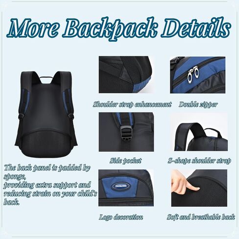 VIDOSCLA Teen Boys School Backpack Set Students Book Bags for Girls Backpack with Lunch Box in Saudi Arabia