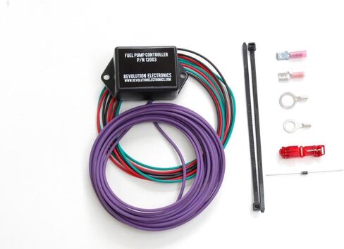 Revolution Electronics Electric Fuel Pump Controller. Primes the pump on key-on and turns the pump off if the engine stops. in Saudi Arabia