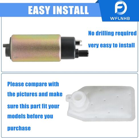 WFLNHB Fuel Pump with EFI Replacement for Yamaha Golf Cart G29 Drive & Drive2 in Saudi Arabia
