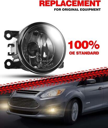 Torchbeam Fog Light Assembly for 08-11 Ford Focus/05-07 Freestyle/05-09 Mustang/05-07 Ranger/08-09 Taurus x/07-14 Clear مع H11 12V 55W Halogen Plubs for 4F9Z15200AA 33900Stka11 in Saudi Arabia