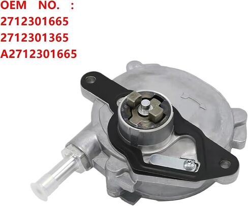 مضخة مكابح Brake Booster Pump ， متوافقة مع Mercedes Benz W204 R172 C250 SLK250 271 230 16 65 2712301665 2712301365 A2712301665 in Saudi Arabia