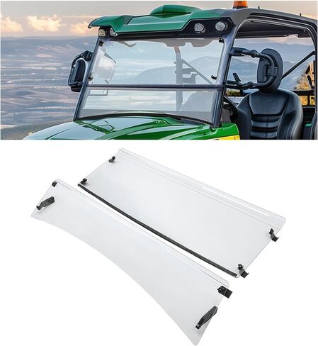 Kojem Full Windshield متوافق مع 2018+ John Deere XUV 835E 835M 865E 865M الأمامية الزجاج الأمامي in Saudi Arabia