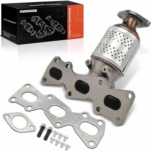 مجموعة محوّلة محوّلة من طراز A-premium الأمامية 2-PC تتوافق مع Hyundai Sonata 2006-2007 ، Azera 2006-2010 ، Entourage 2007-2008 & Kia Sedona ، Amanti ، 3.3L 3.8L ، EPA in Saudi Arabia