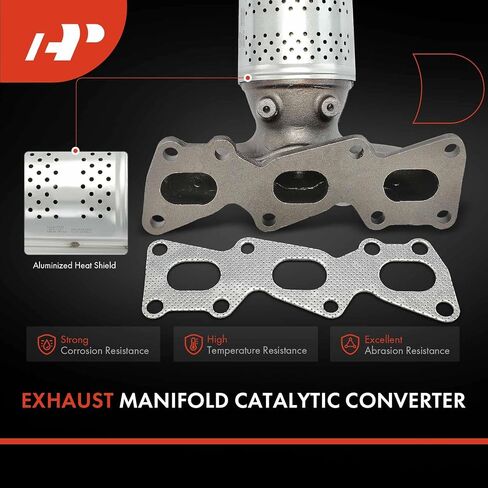 مجموعة محوّلة محوّلة من طراز A-premium الأمامية 2-PC تتوافق مع Hyundai Sonata 2006-2007 ، Azera 2006-2010 ، Entourage 2007-2008 & Kia Sedona ، Amanti ، 3.3L 3.8L ، EPA in Saudi Arabia