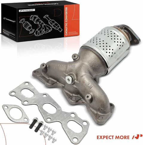 مجموعة محوّلة محوّلة من طراز A-premium الأمامية 2-PC تتوافق مع Hyundai Sonata 2006-2007 ، Azera 2006-2010 ، Entourage 2007-2008 & Kia Sedona ، Amanti ، 3.3L 3.8L ، EPA in Saudi Arabia