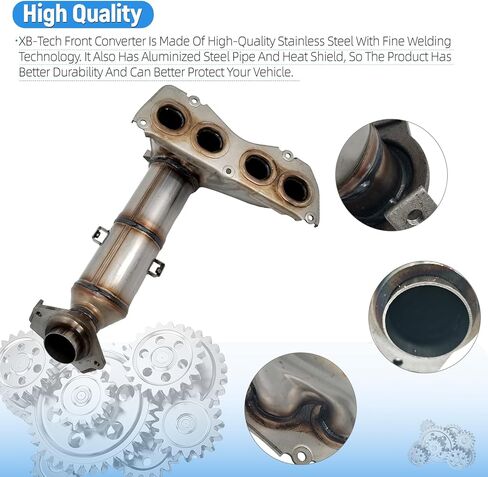 Front Catalytic Converter Fit for Toyota Camry 2012 2013 2014 2.5L L4 Only Fit for PZEV 674-298 25051-0V040 in Saudi Arabia