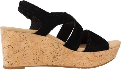 Clarks Women's Rose Way Wedge Sandal in Saudi Arabia