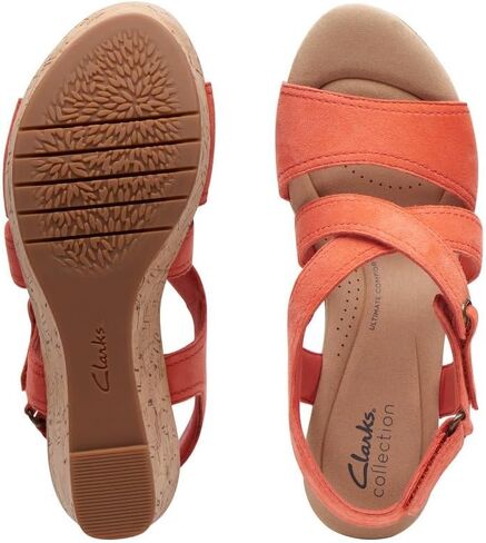Clarks Women's Rose Way Wedge Sandal in Saudi Arabia