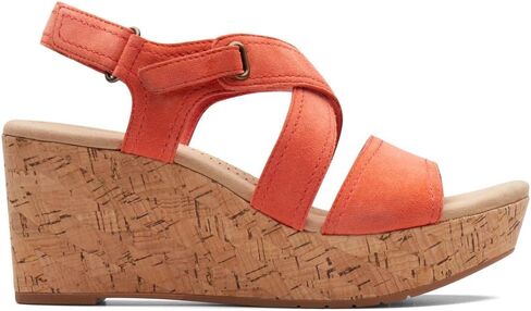 Clarks Women's Rose Way Wedge Sandal in Saudi Arabia