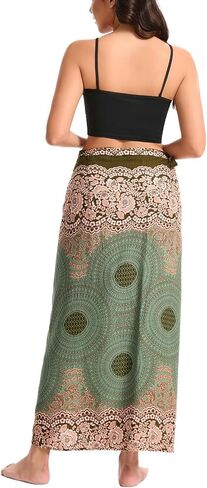 تغطية Sarong للنساء ، Boho Beach Cover Up Skirt مع ربطة عنق in Kuwait