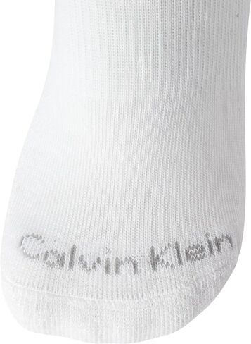 Calvin Klein Women's Crew Socks - 8 Pack Soft Cushion Breathable Athletic Mid Calf Socks for Women (Shoe Size: 4-10) in Saudi Arabia