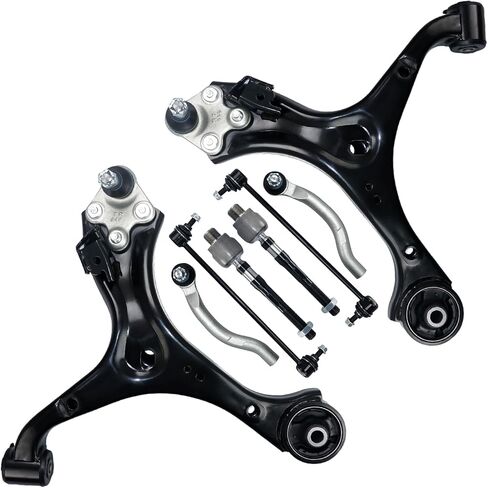 ذراع التحكم ، ذراع التحكم السفلي الأمامي مع BALL SWAY BAR RINK ROND ROD ROD PRESSION FOR 2013-2015 Honda Civic - 8 PCS in Saudi Arabia
