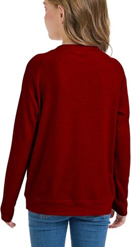 Girls Fashion Shirts Long Sleeve Trendy Tshirt Kids Cute Fall Tops Crewneck Basic Tees in Kuwait