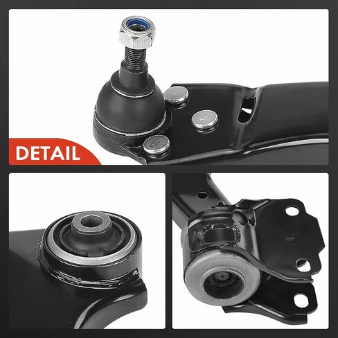 A-Premium 2 x Front Lower Control Arm, with Ball Joint & Bushing, Compatible with Volvo S60 2011, S80 2007-2011, V60 2015, V70 2008-2010 in Saudi Arabia