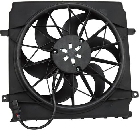 Engine Radiator Cooling Fan Assembly For Jeep Liberty 2004-2007 55037692AB in Saudi Arabia