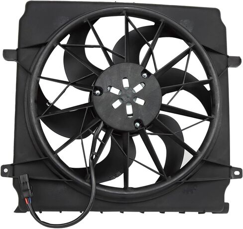 Engine Radiator Cooling Fan Assembly For Jeep Liberty 2004-2007 55037692AB in Saudi Arabia