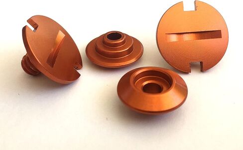طقم درع محوري لتناسب خوذات Zamp RZ Series 4PC Kit (Orange) in Saudi Arabia