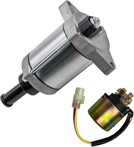 31200-HP5-601 Starter Motor for Honda Rancher 420 ، Foreman 500 ، Pioneer 500 with Relay الملف اللولبي in Kuwait