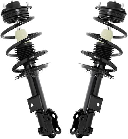 AutoShack Front Complete Strut & Coil Spring Assembly Set for 2012-2015 Kia Optima 2012-2014 Hyundai Sonata 2.0L 2.4L FWD | Driver & Passenger Side Replacement Kit CST282589PR in Saudi Arabia