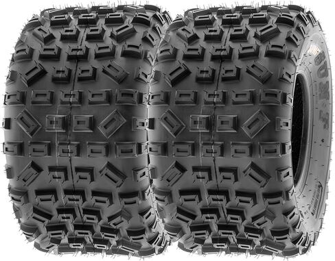 SunF 20x11-9 ATV UTV Tire 20x11x9 Knobby 6 PR A035 - PAIR of 2 in Saudi Arabia
