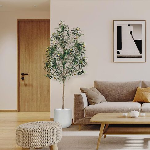 شجرة القيقب الاصطناعية 4 أقدام ، فوكس جرين يابانية الأسير بالمياتوم للنباتات الداخلية ، المزيفة بوعاء الخريف مع أوراق الحرير لديكور غرفة المعيشة المكتب المنزلي in Kuwait