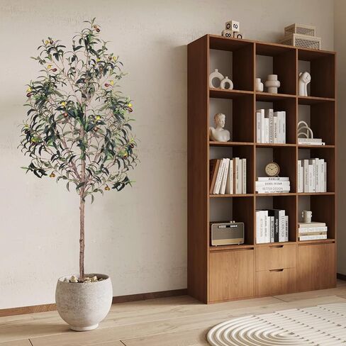 شجرة القيقب الاصطناعية 4 أقدام ، فوكس جرين يابانية الأسير بالمياتوم للنباتات الداخلية ، المزيفة بوعاء الخريف مع أوراق الحرير لديكور غرفة المعيشة المكتب المنزلي in Kuwait