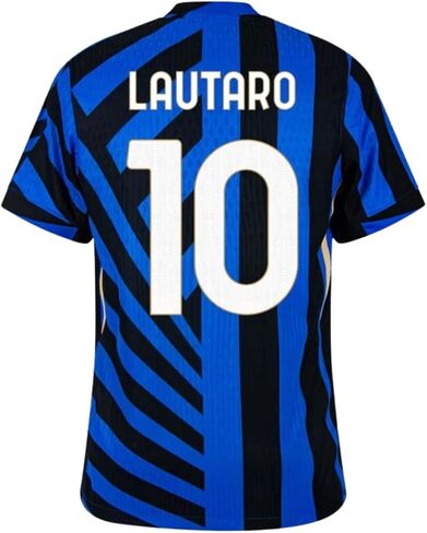 Lautaro Martinez #10 Inter 24/25 Home Soccer Jersey for Men Fan Version in Saudi Arabia