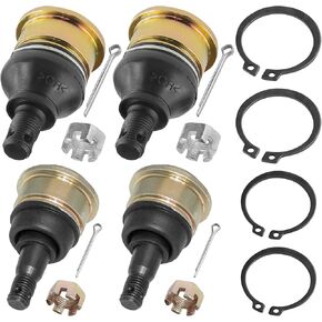 Caltric 4 Upper and Lower Ball Joints Compatible With Yamaha Grizzly 700 YFM7 YFM700 2007-2012 in Kuwait
