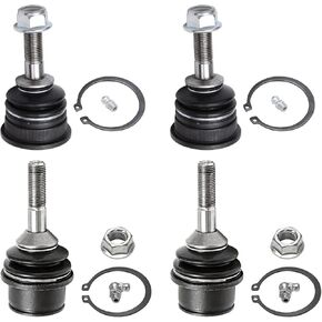 Detroit Axle - Front Ball Joints Kit for Ford 2003-2006 Crown Victoria Lincoln Town Car Mercury Grand Marquis 2003-2004 Marauder, 4 Upper Lower Ball Joints Replacement in Saudi Arabia