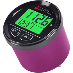 GPS97 Speedometer Odometer Waterproof 3 Backlight Colors & Resettable Odometer. Universal Suitable for Vehicles Bikes & More (Chrome Chrome) in Kuwait