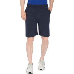 Turtle Bay New York Mens Cotton Knit Shorts With Elastic Waistband And Inner Drawstrings in Kuwait