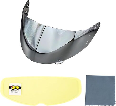 ICON IC04 Airframe Pro Airmada Airform Motorcycle Helmet Shield with Professional Anti Fog Film Set (Purple + Antifog Film) in Kuwait