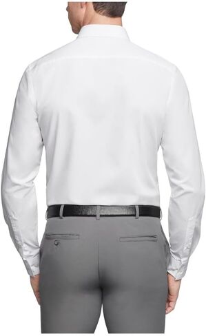 Van Heusen Men's Regular Fit Poplin Solid Spread Collar Dress Shirt in Saudi Arabia