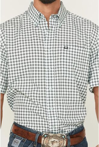 Cinch Men's Light Blue Arenaflex Shirt in Saudi Arabia