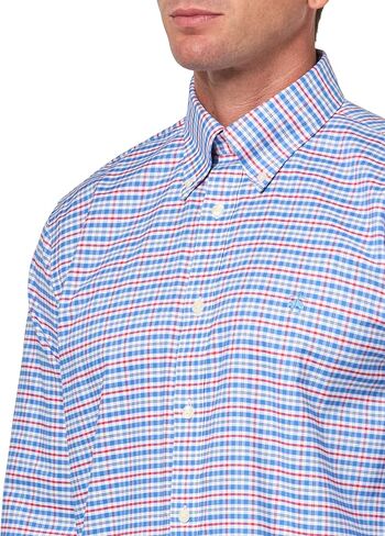 Brooks Brothers Men's SPT Str Ni Ox Checks Ls Regular in Saudi Arabia