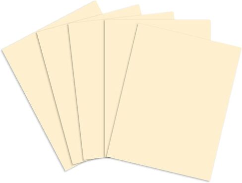 Staples 620700 Cover Stock Paper 67 Lbs 8.5-Inch X 11-Inch Cream 250/Pack (82997) in Kuwait
