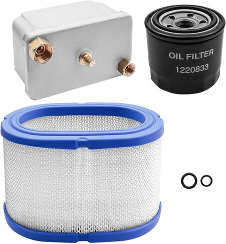 طقم مرشح الوقود لتلائم Cummins Onan Quiet Diesel 6000 7500 8000 مولد وحدة الطاقة الإضافية ، استبدل AF27906 1402897 Air Filter LF3591 1220833 OIL FILTER FF236 1492513 FUELLER FILTER in Kuwait