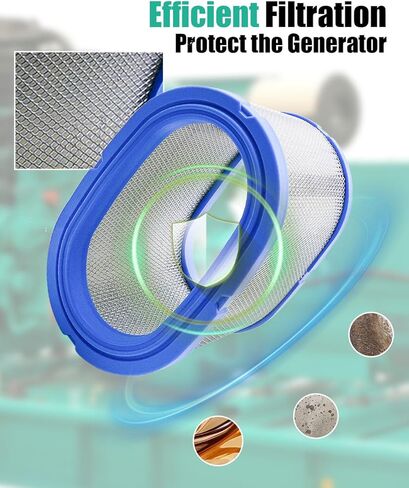 طقم مرشح الوقود لتلائم Cummins Onan Quiet Diesel 6000 7500 8000 مولد وحدة الطاقة الإضافية ، استبدل AF27906 1402897 Air Filter LF3591 1220833 OIL FILTER FF236 1492513 FUELLER FILTER in Kuwait